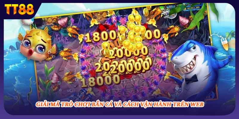 Giải mã trò chơi bắn cá và cách vận hành trên web
