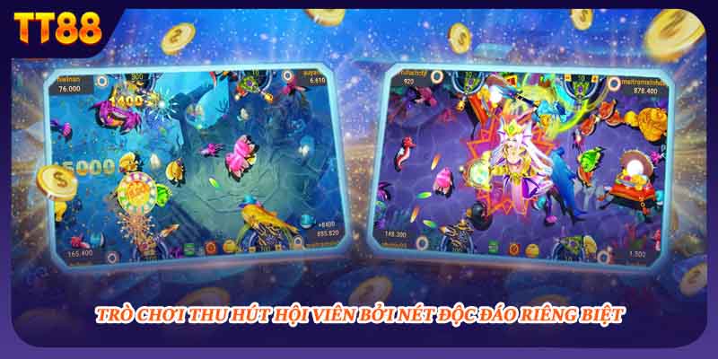 Trò chơi thu hút hội viên bởi nét độc đáo riêng biệt 