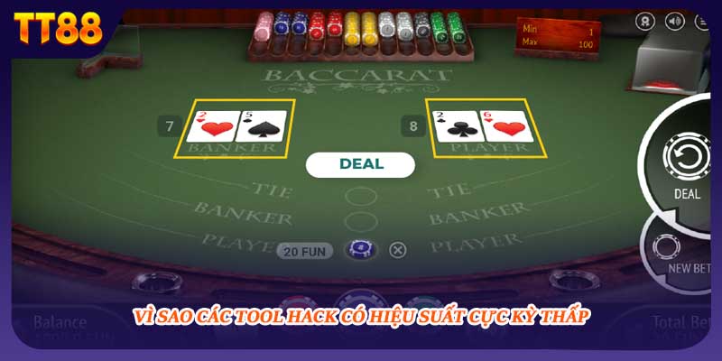 Vì sao các tool hack có hiệu suất cực kỳ thấp